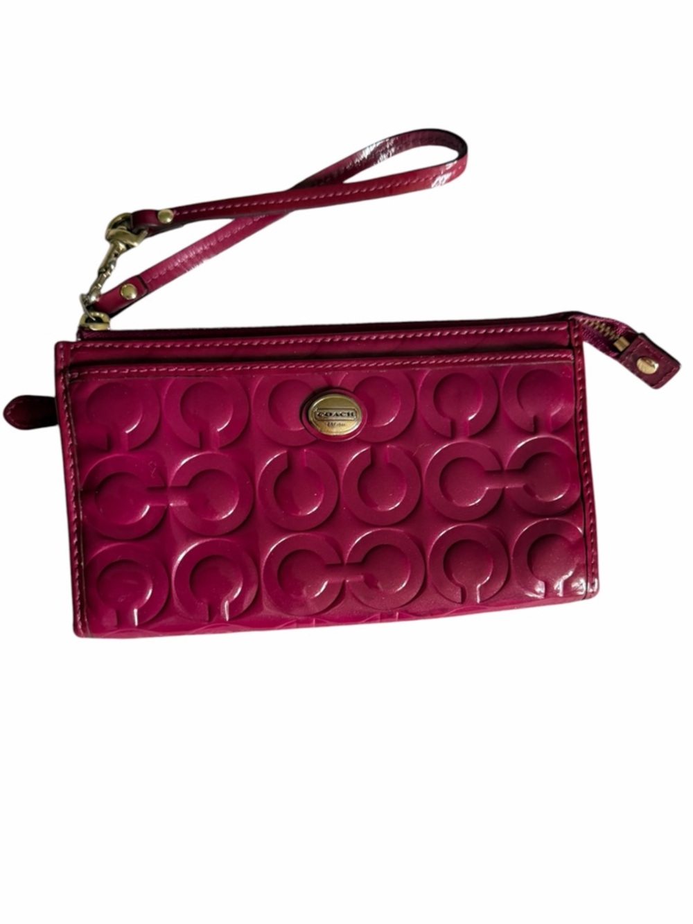 Coach Peyton Op Art Go Go Wristlet